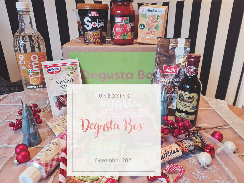 Degusta Box - Dezember 2021 - unboxing