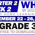 GRADE 3 WEEK 2: Quarter 2 Weekly Home Learning Plan (UPDATED)