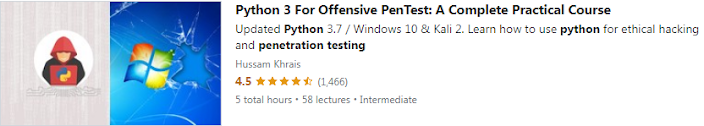 Python 3 For Offensive PenTest: A Complete Practical Course