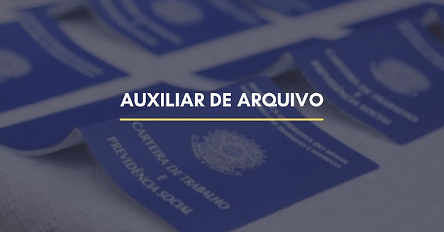 auxiliar de arquivo