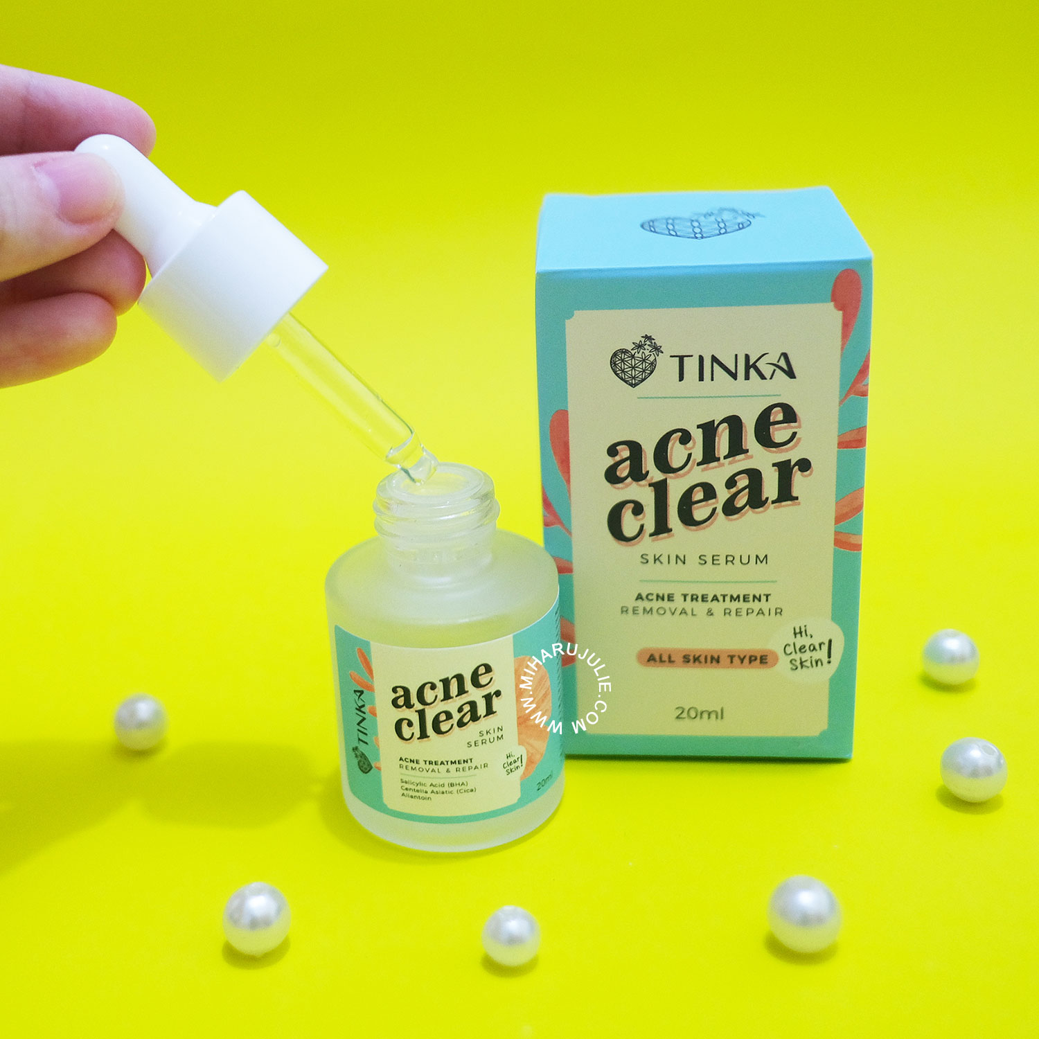 Tinka Serum untuk Kulit Berjerawat Terbaik agar Wajah Mulus