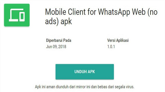 Cara Menggunakan Mobile Client for WhatsApp Web