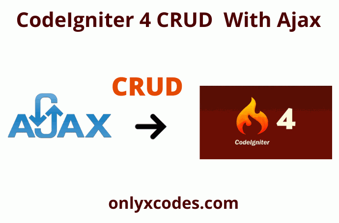 codeigniter 4 crud ajax - generator