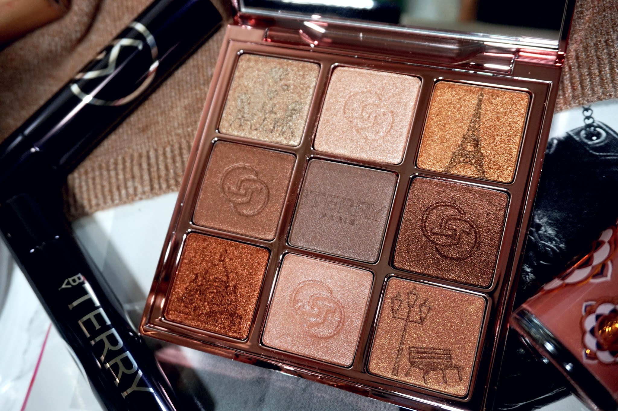By Terry V.I.P. Expert Bonjour Paris Palette Review and Swatches