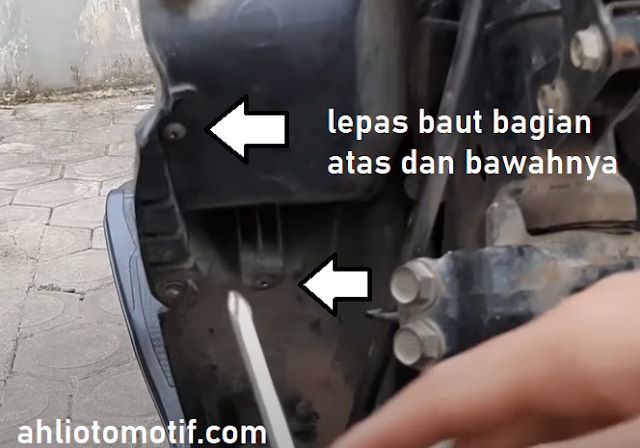 Cara mengganti rumah kunci kontak beserta pengamanya honda beat dengan benar