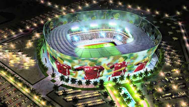 Stadion bola Ahmed bin Ali qatar
