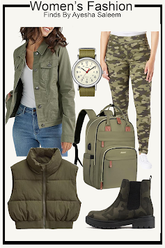 Army Green Fashion For Women