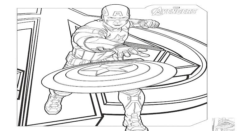 10 Amazing Avengers Coloring Pages