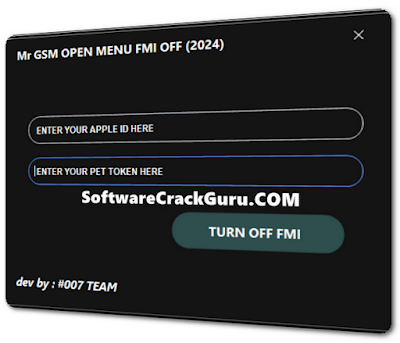 Mr GSM Open Menu FMI OFF Tool 2024 [FREE]