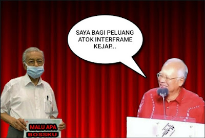 Biarkan Mahathir Meratib Nama Najib, Biarkan Biarkan