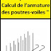 " Principes de Calcul de l’armature des poutres-voiles "