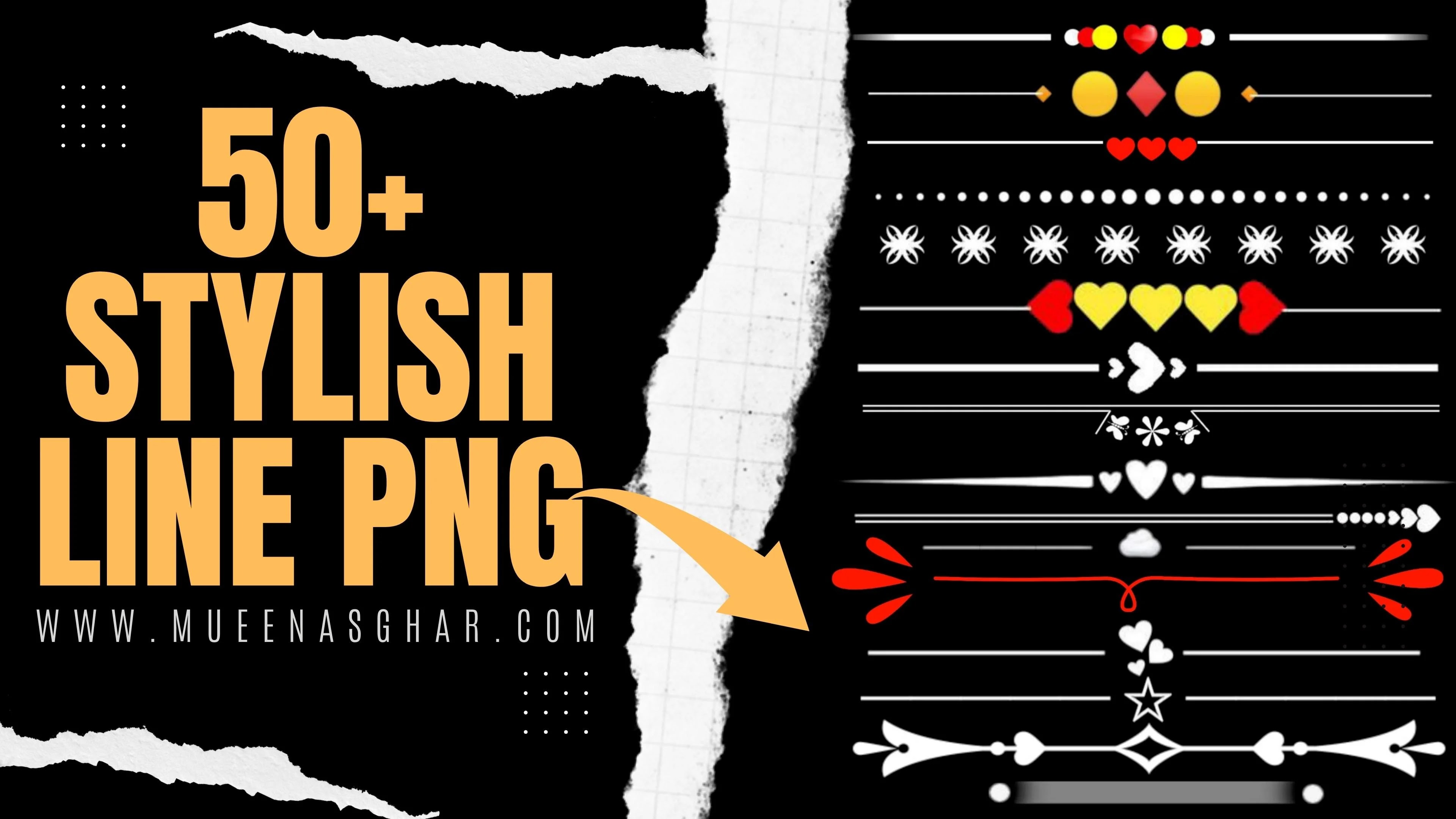 50+ Stylish Line PNG for Kinemaster - Best of status Png download Free