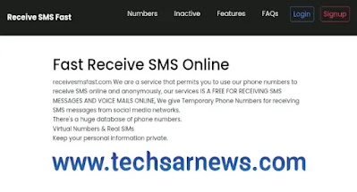 موقع يعطيك رقم امريكي Fast Receive SMS Online