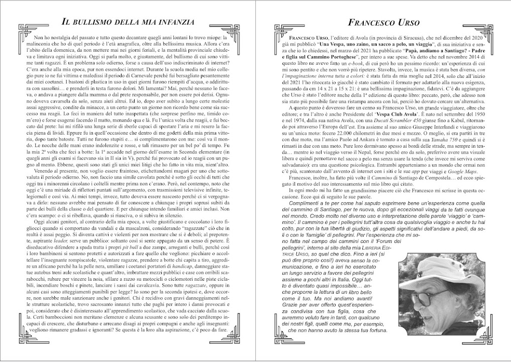 Pagine 556 e 557, della 2ª edizione del mio 6° libro.