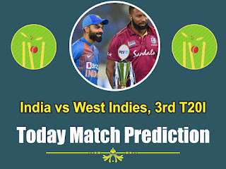 Ind vs WI 3rd T20 Match Prediction 100% Sure