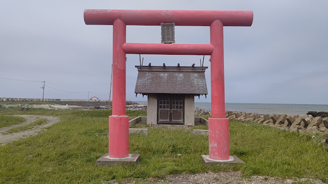 北海道 道北 オロロンライン 保食神社 絶景