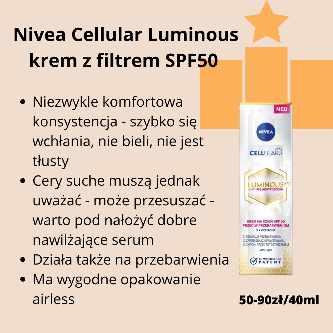 NIVEA Cellular Luminous SPF50