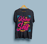 Know self worth Tshirt Design
