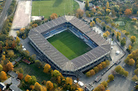 fond ecran vue aerienne stade de strasbourg