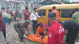 Viral !! Warga Cipanas temukan Sosok Mayat dalam Angkot 