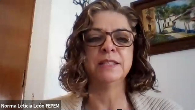 Norma Leticia León Montelongo, Directora Ejecutiva de la Federación de Escuelas Particulares del Estado de México (FEPEM.