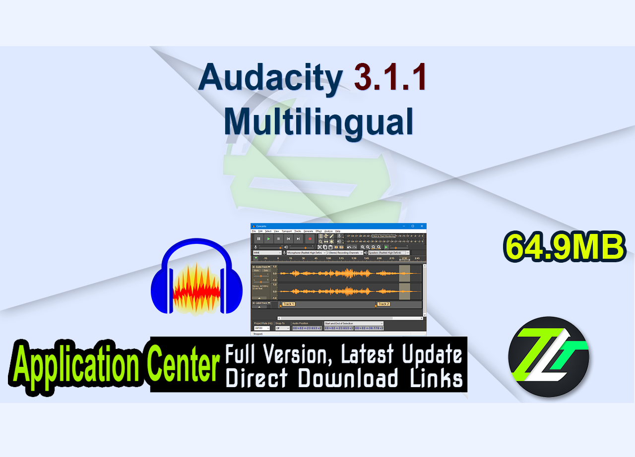 Audacity 3.1.1 Multilingual
