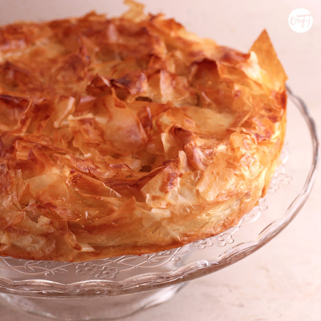 Tourte aux pommes (pâte filo)