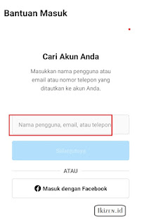 cara memulihkan akun Instagram lupa password dan email