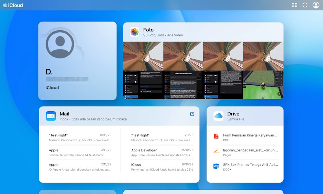 Apple luncurkan website iCloud dengan desain baru dan modern yang makin mirip dengan iPad OS