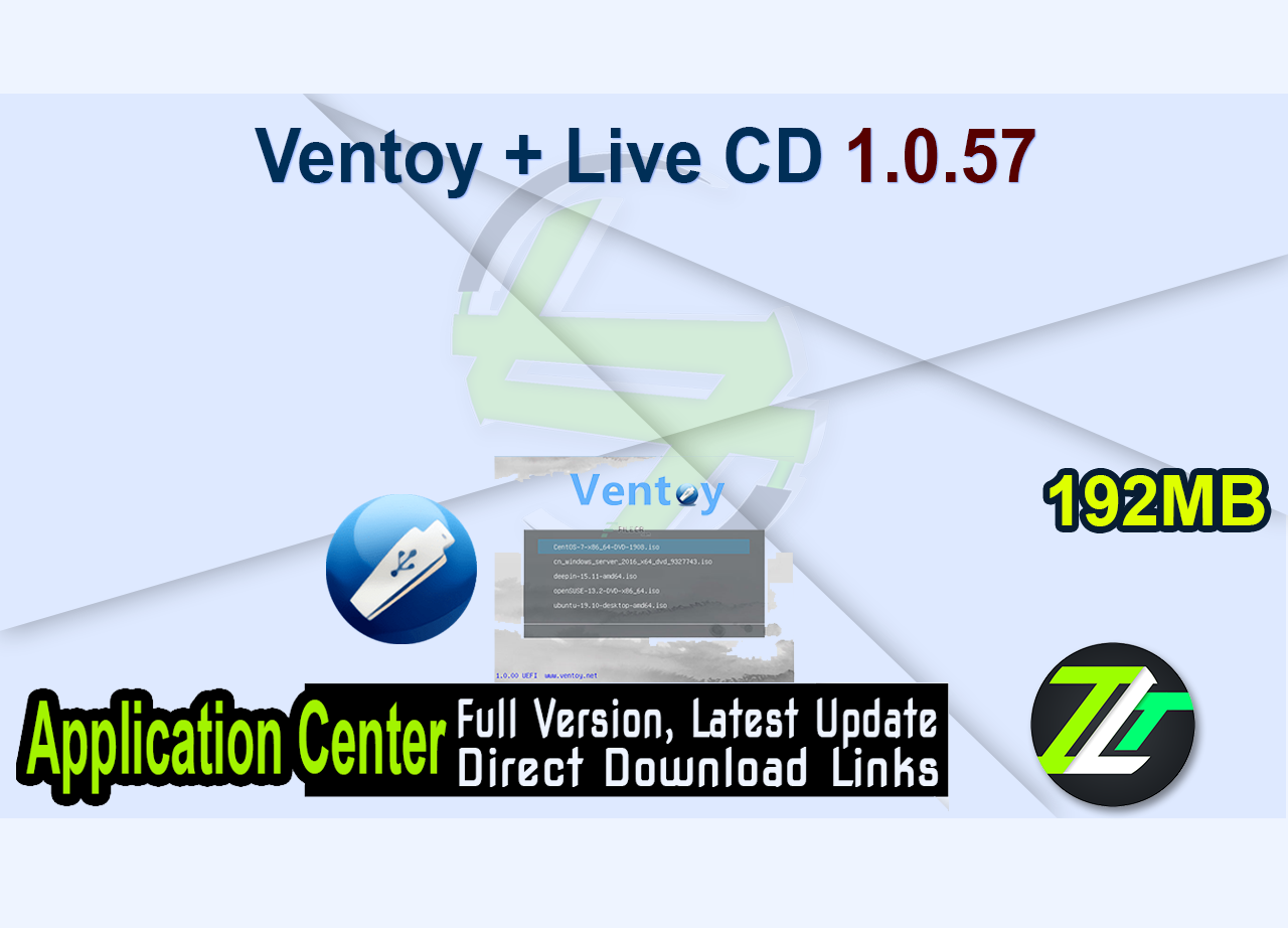 Ventoy + Live CD 1.0.57