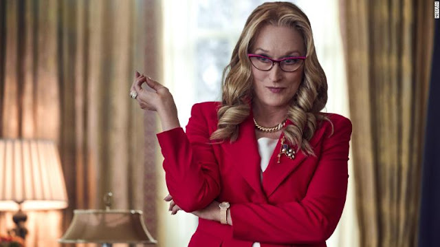 Meryl Streep como Janie Orlean. Foto de Netflix.