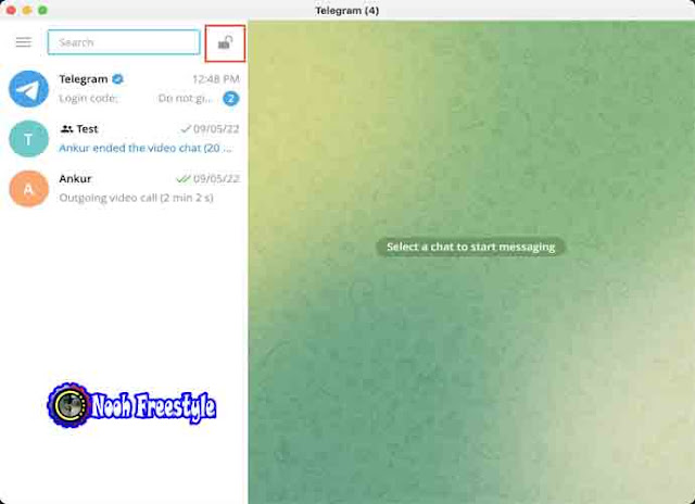 قفل تطبيق Telegram على Mac في أي وقت تريده