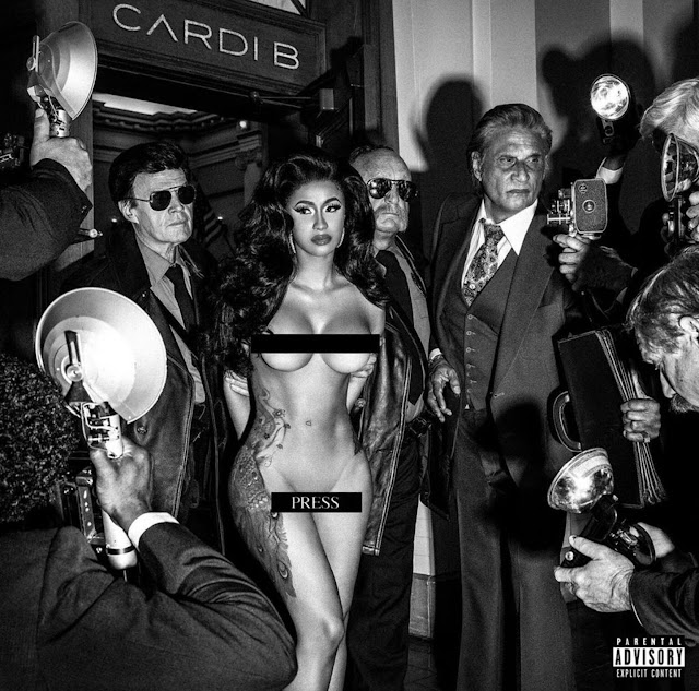 Cardi B Goes Fully Nude In Racy Cover For ‘Press’