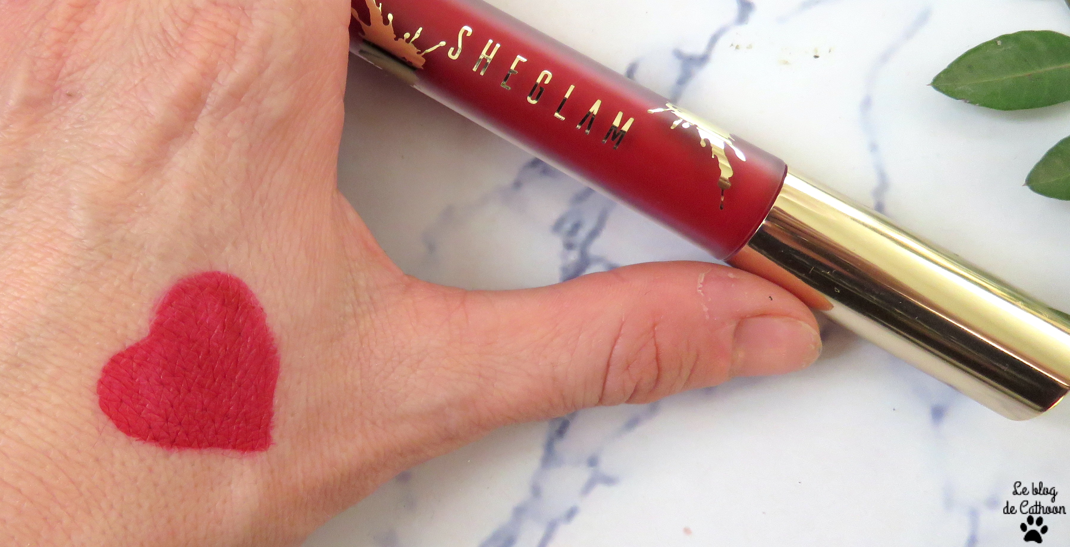 Matte Allure Liquid Lipstick - Crimson - Sheglam