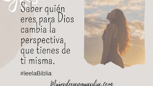 Saber quién eres para Dios...