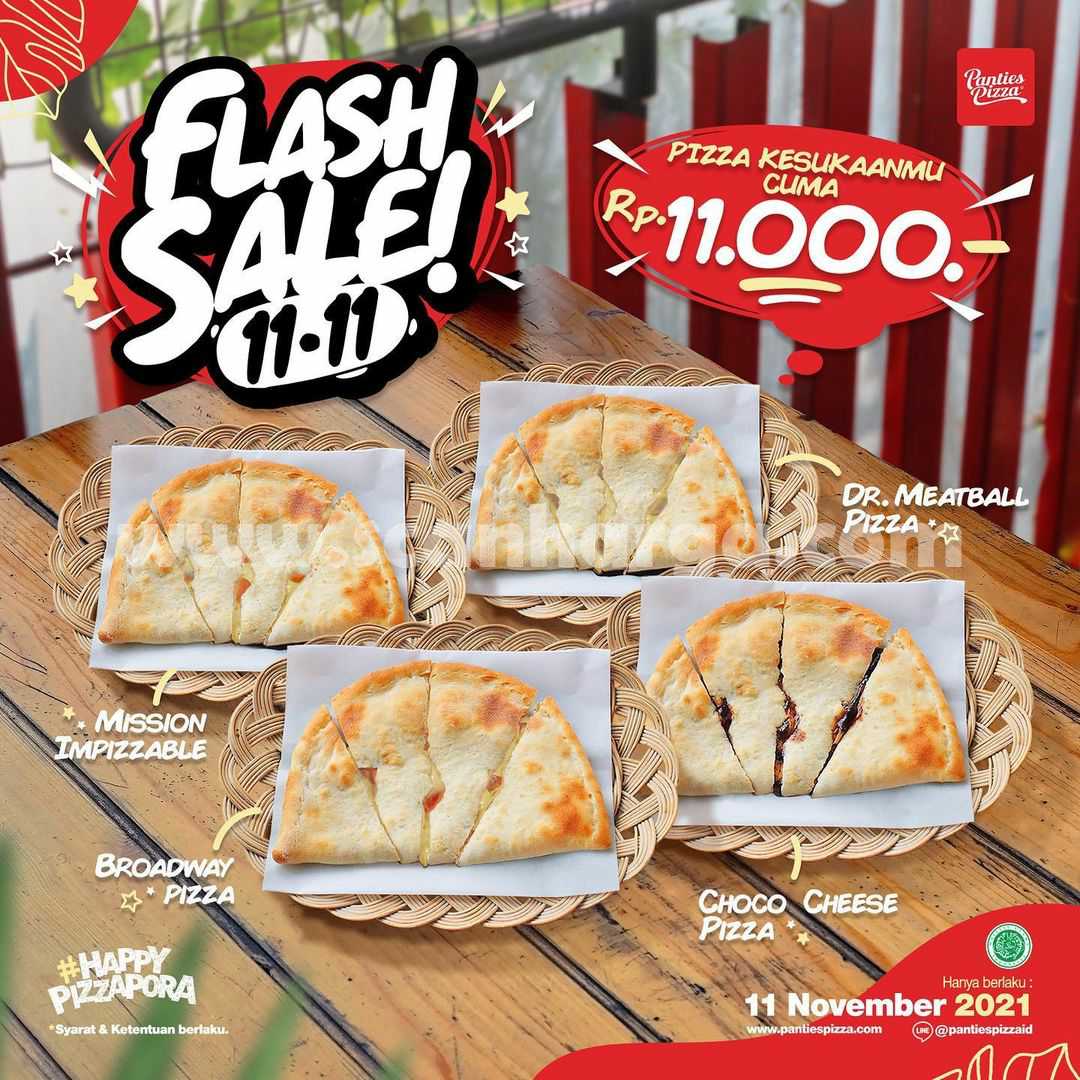 Promo Panties Pizza Flash Sae 11.11 – Harga Spesial CUMA Rp11.000