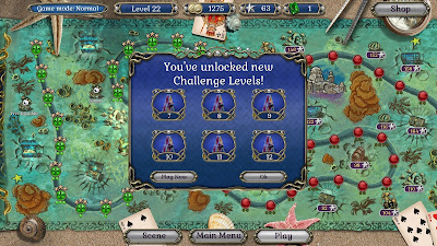 Jewel Match Atlantis Solitaire 3 - Collector's Edition game screenshot