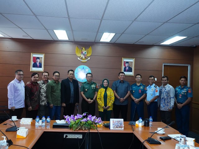 Kapuspen TNI Kunjungi Dewan Pers Pererat Hubungan Kerjasama Saling Menguntungkan