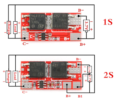 2S BMS devresi