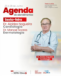 AGENDA SEMANAL DA RAD IMAGEM