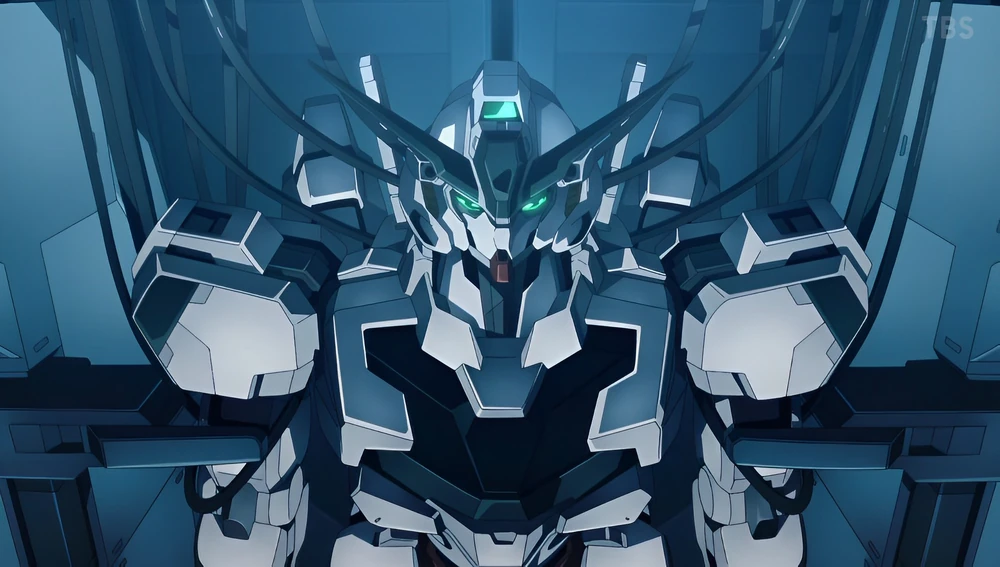 “Imagen del Gundam Calibarn, un traje móvil de la serie Mobile Suit Gundam the Witch from Mercury”.