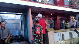 Nahas Ditinggal 3 hari, Rumah di Sukabumi Hangus Dilalap Sijago Merah