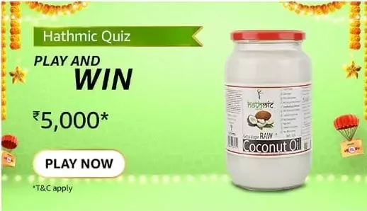 Which of the following is a feature of Hathmic Virgin Coconut Oil?