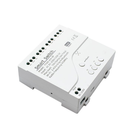 Con chip thông minh 4 kênh seakey. Đấu cho cửa cuốn bấm mở điện thoại từ xa