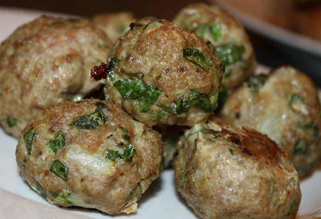 Turkey and Spinach Meatballs