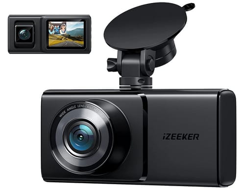 iZEEKER FHD Camera for Cars with IR Night Vision