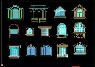 بلوكات اوتوكاد للواجهات | Elevation Blocks