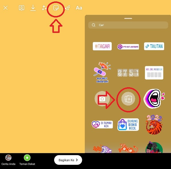 Cara Membuat Background Polos Di instagram Story