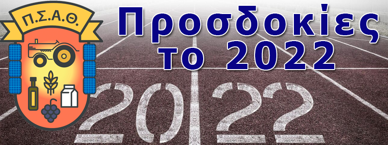 ΠΡΟΣΔΟΚΙΕΣ ΤΟ 2022