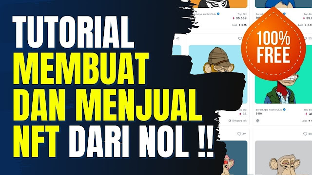 Aplikasi Membuat dan Menjual Foto NFT Karya Sendiri